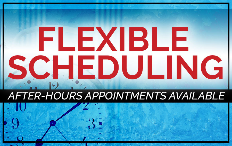 Flexible scheduling for furnace repair